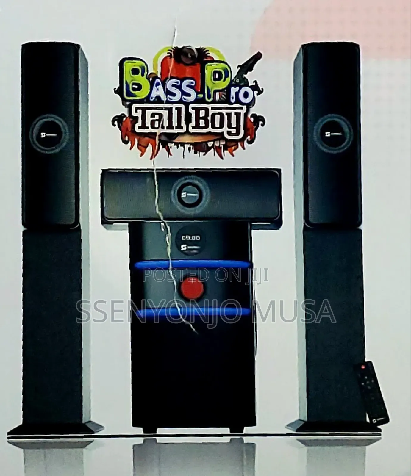 Sayona SHT-1308bt 3.1ch Multimedia Speaker -15000w Pmpo, Bt