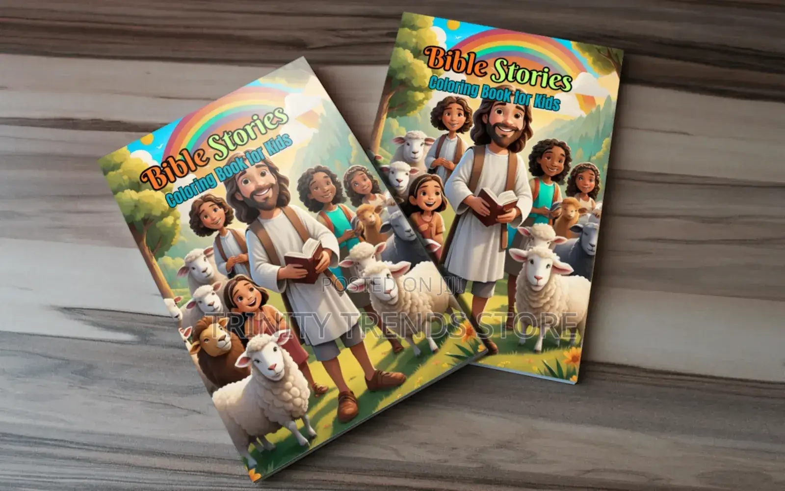 Bible Stories Coloring Book For Kids