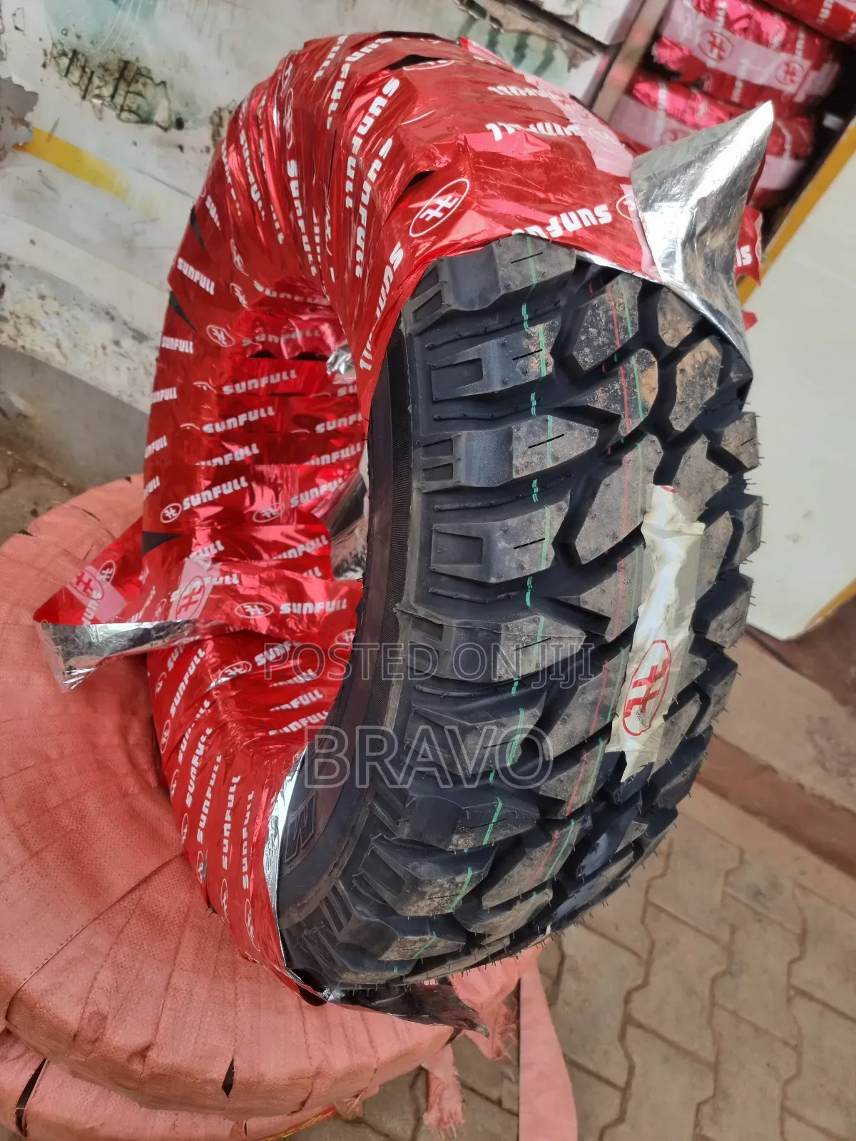 New Tyres Size 17 Mudgrip.