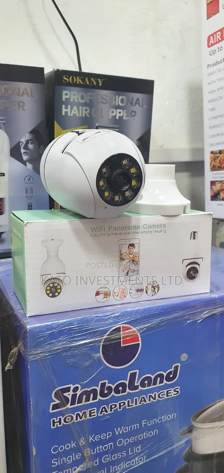 Wifi Panorama Camera Bulb 360°