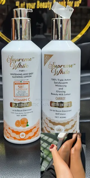 Supremewhite Whitening and Easy Glowing Lotion (Vitamin C Platinum)