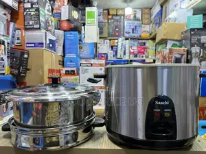 2.8 Litres Saachi Rice Cooker With Stainless Steel Pot and Steamer