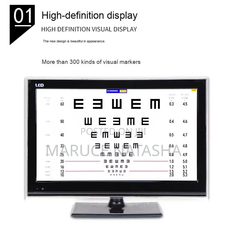 LCD Vision Chart Eye Screen
