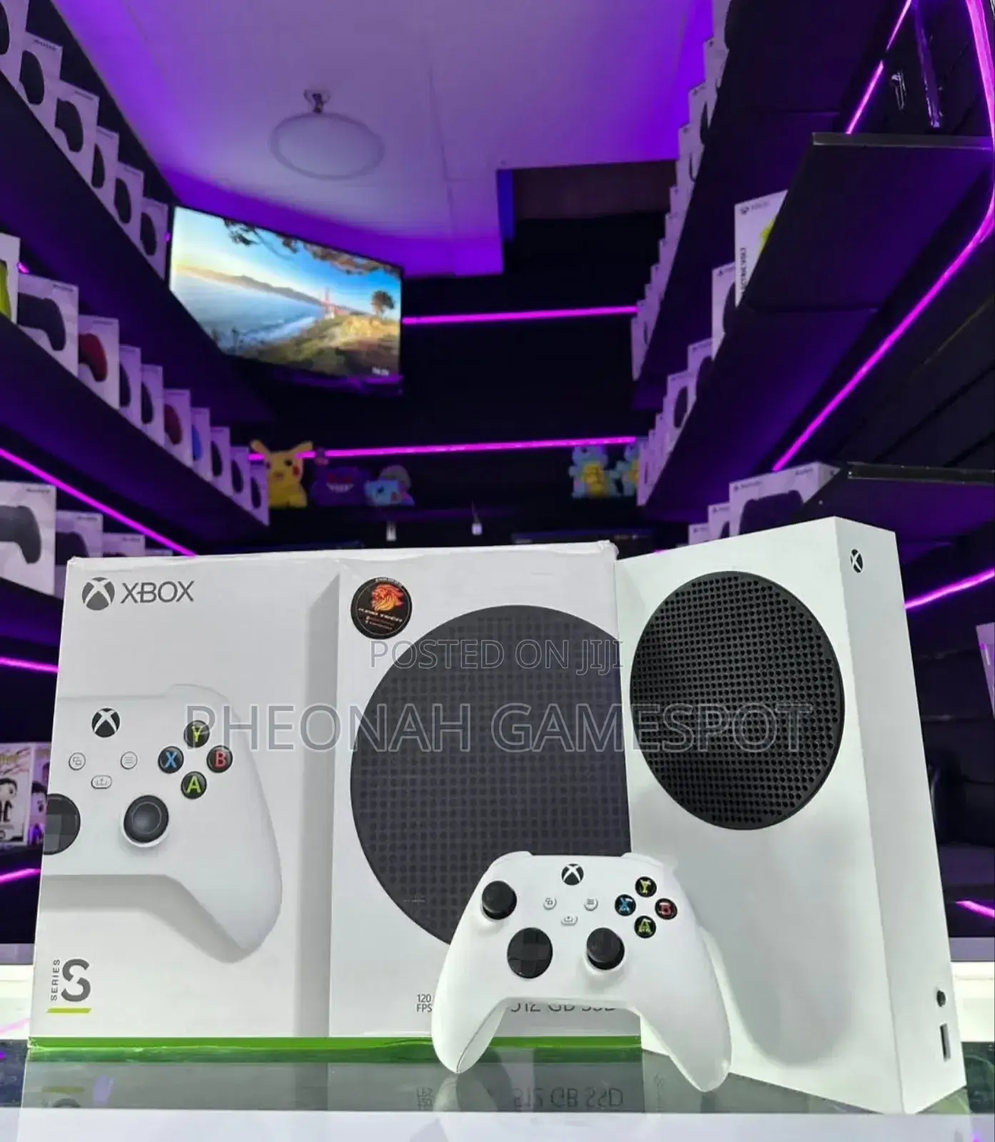 The Xbox Series S. You'll Forget It's There. Until You Turn It On.