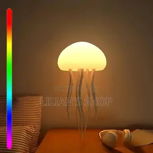 Led Portable RGB Gradient Jellyfish Bedside Lamp