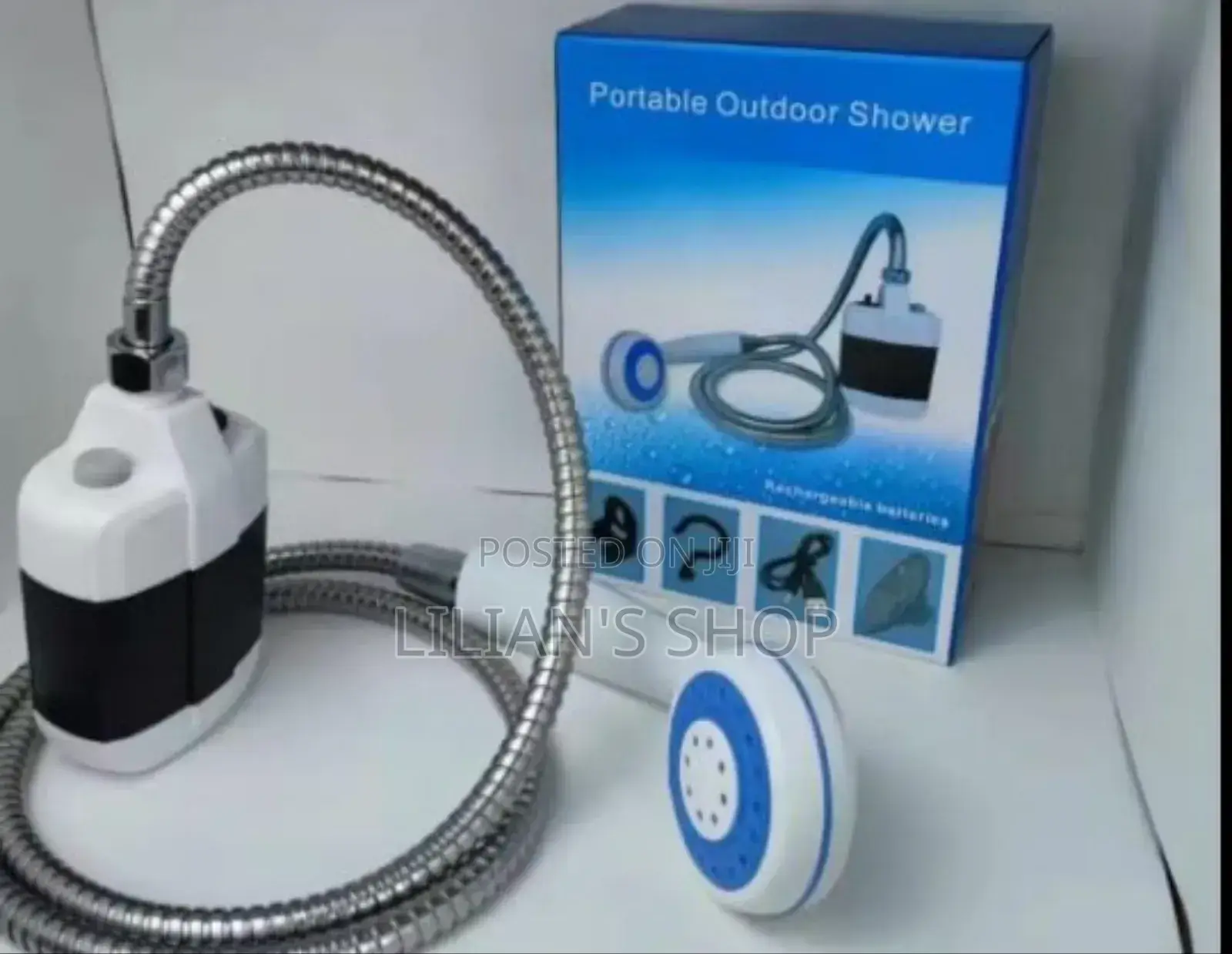 Portable Rechargeable Travel Shower Machine