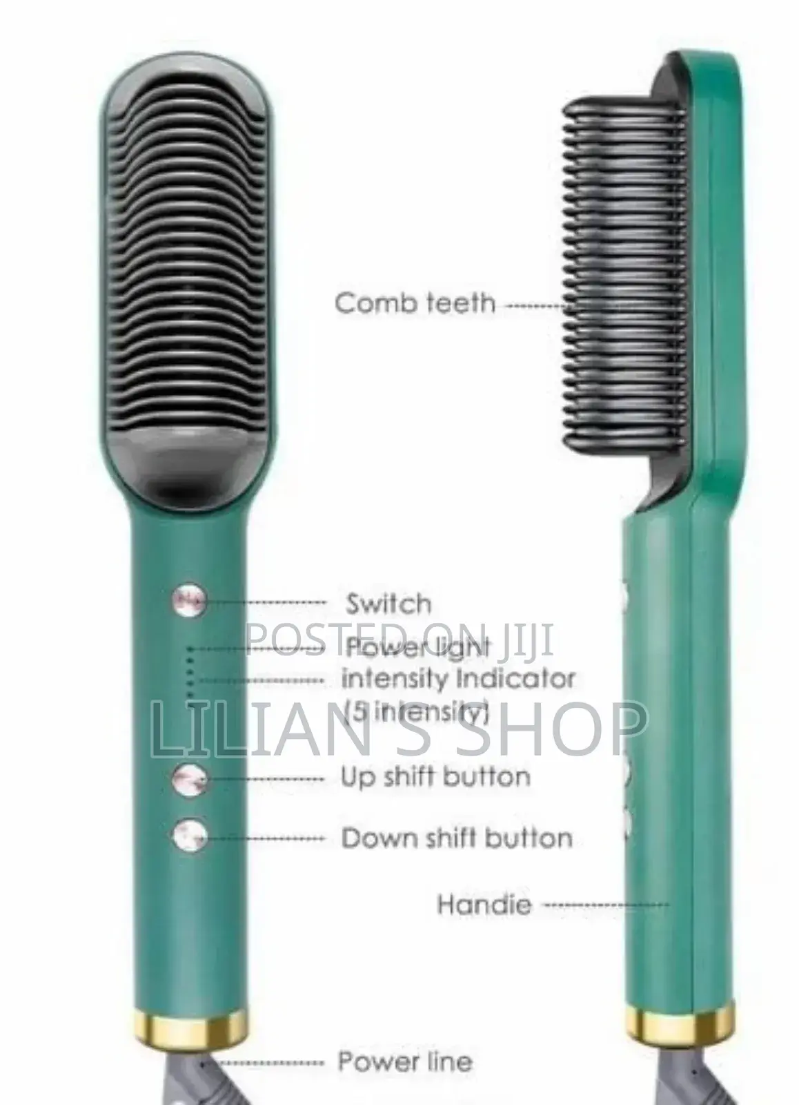 Raf Professional Hair Straightener Comb