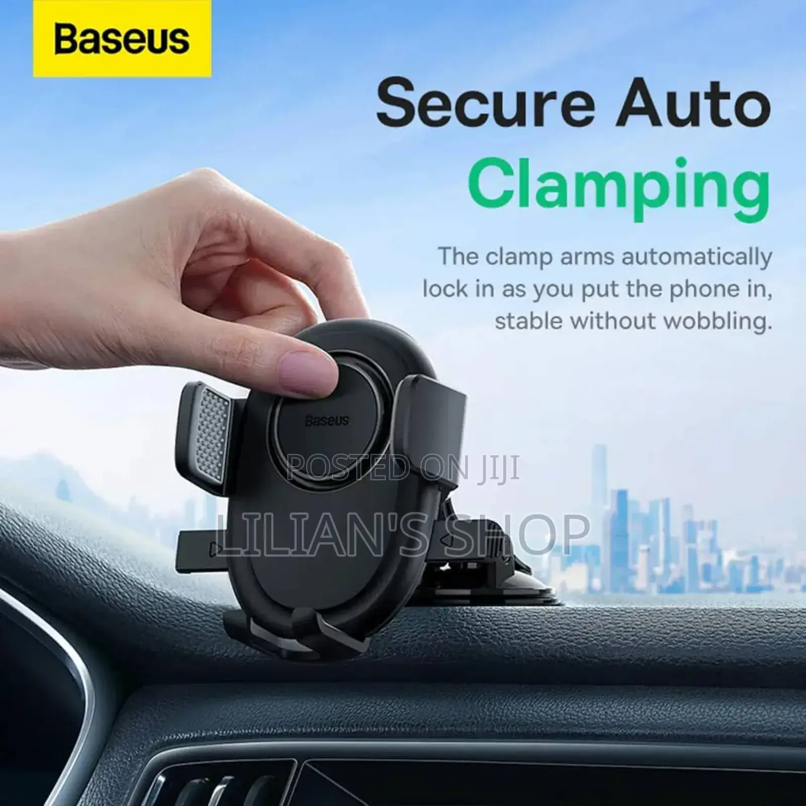 Baseus Ultracontrol Series 2-in-1 Car Phone Holder