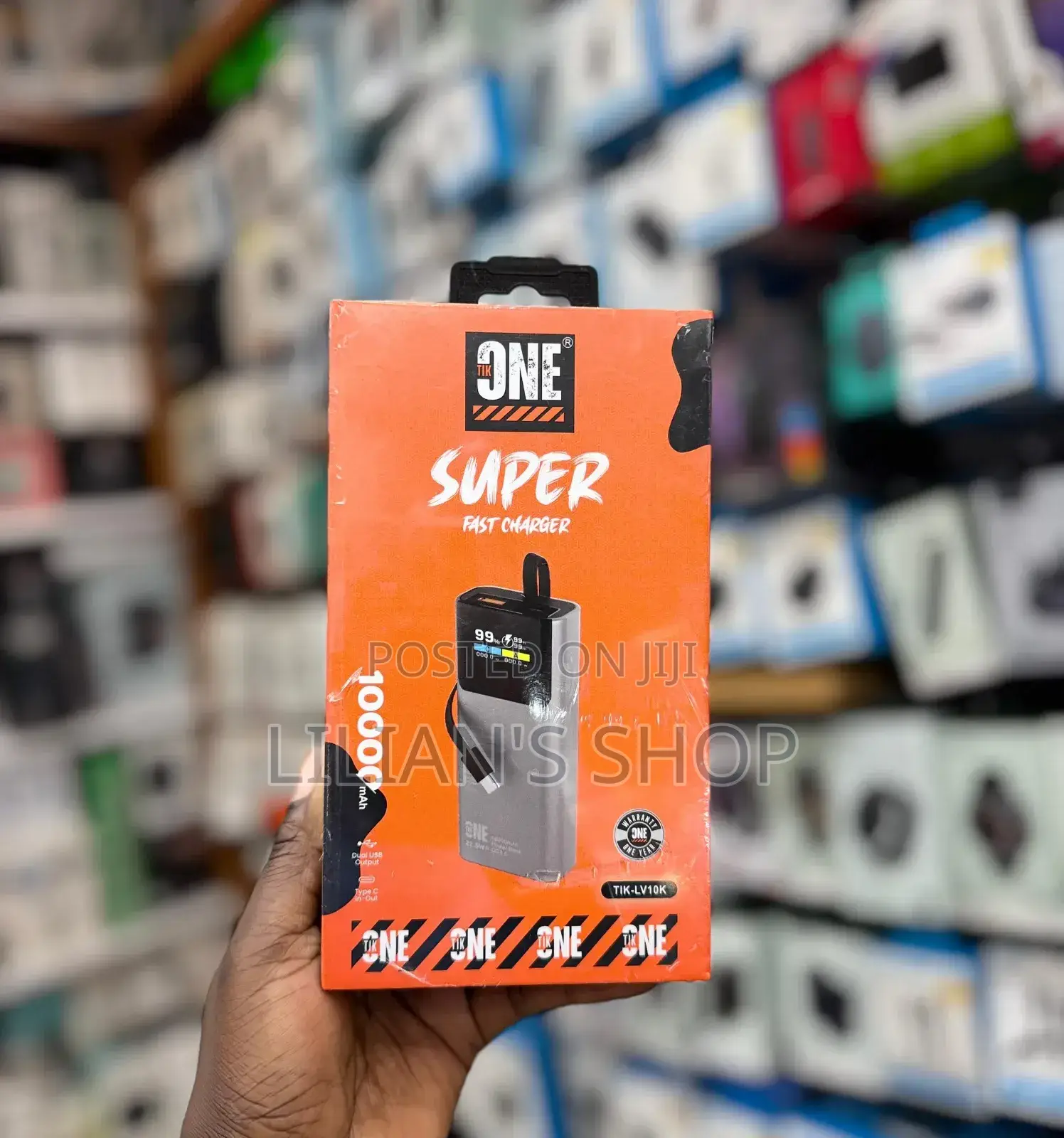 Tikone 10,000mah Dual Usb Output 22.5w