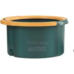 Disc Bucket Spinning Mop 360° Round Cleaning Mop Head Wash Floor