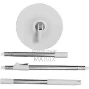 Disc Bucket Spinning Mop 360° Round Cleaning Mop Head Wash Floor