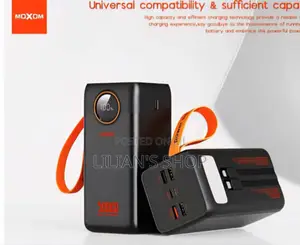 Moxom 50,000mah 22.5w LCD Display Power Bank