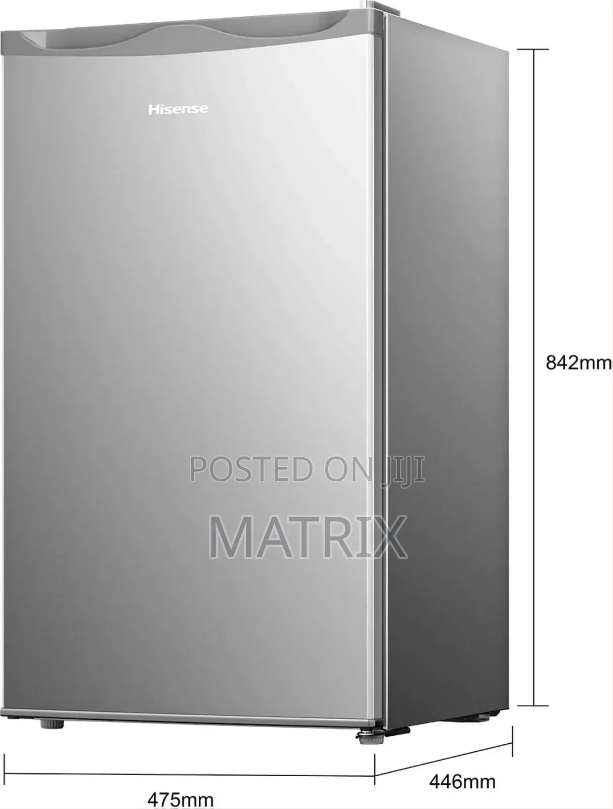 Hisense 120 Litre Fridge, Single Door Bar Rr120dags Refrigerator
