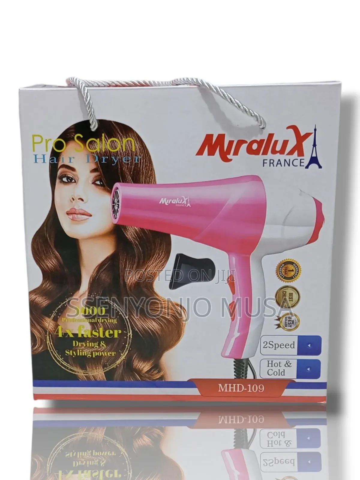 Meralux Hair Dryer 1200w | 2 Speeds 3 Heat Settings