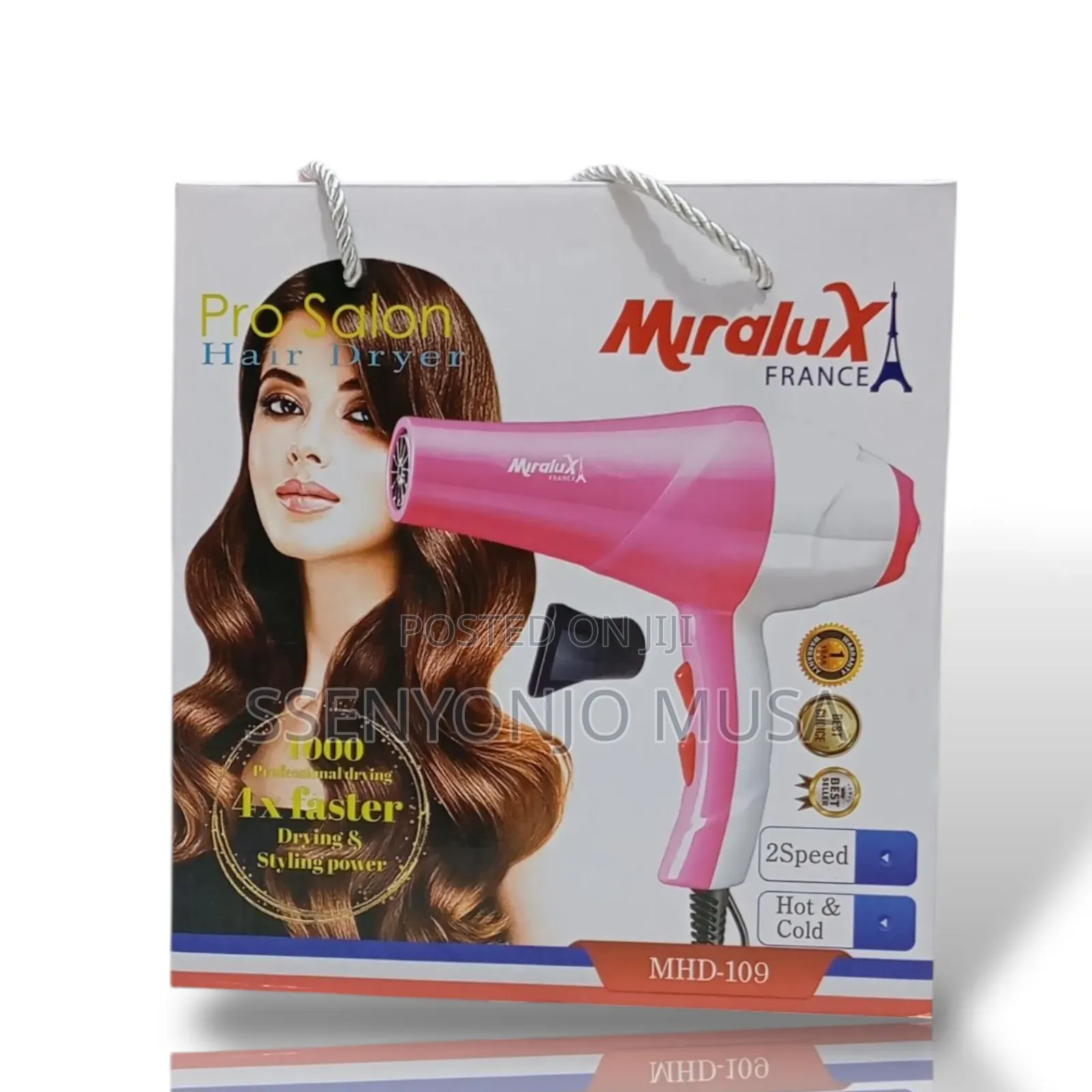 Meralux Hair Dryer 1200w | 2 Speeds 3 Heat Settings