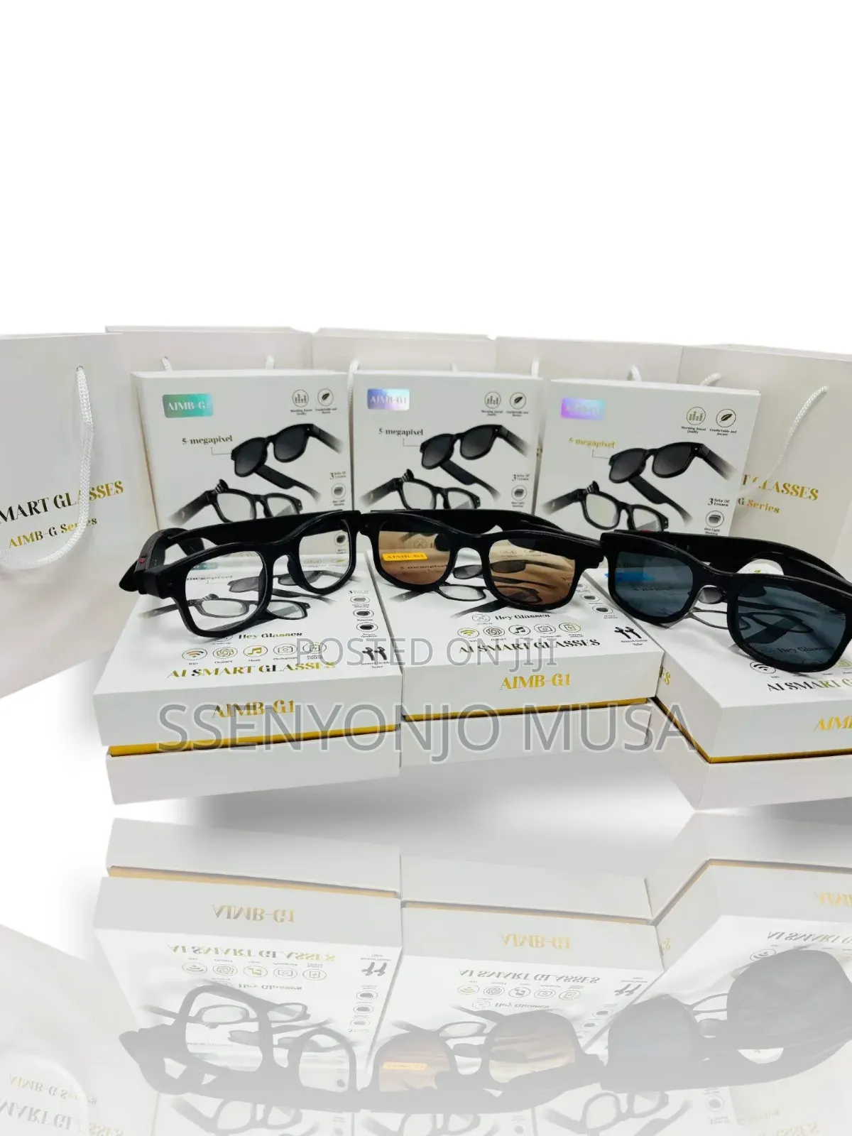 Ai Smart Glasses With Camera, Bluetooth Translation |Video Recording