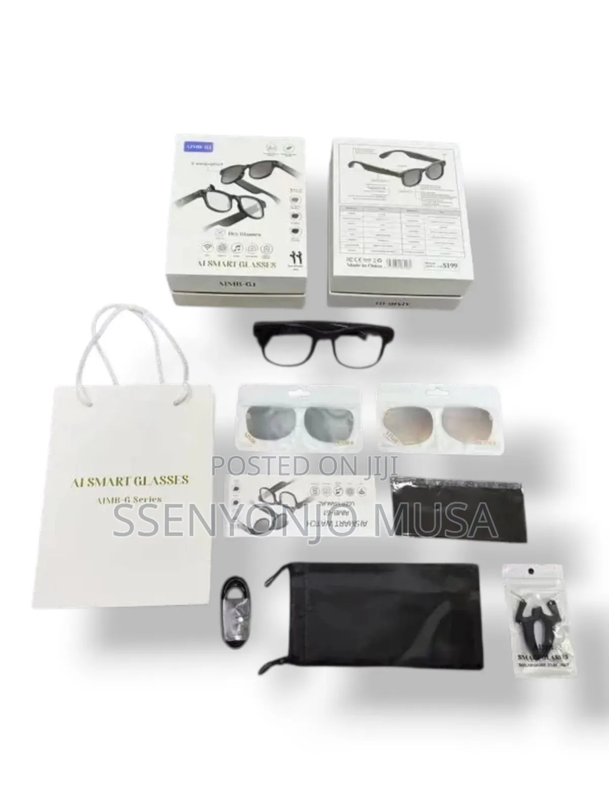 Ai Smart Glasses With Camera, Bluetooth Translation |Video Recording