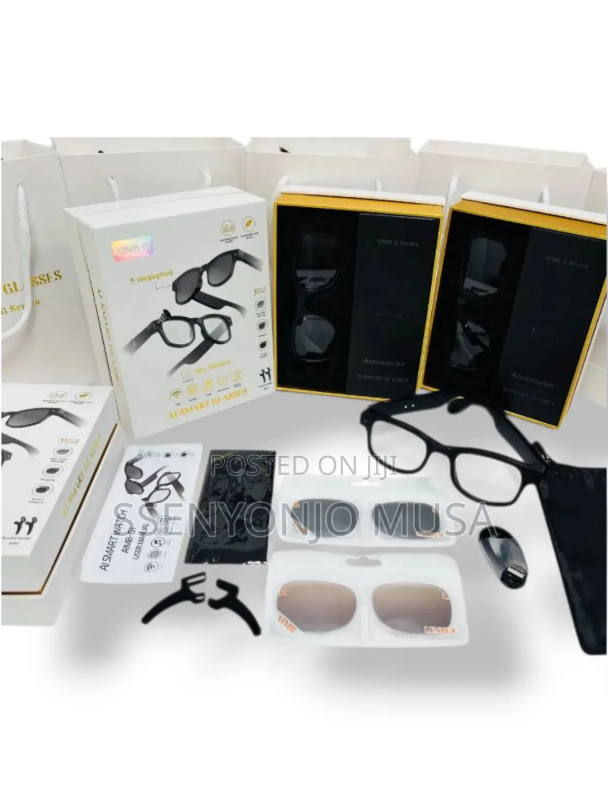 Ai Smart Glasses With Camera, Bluetooth Translation |Video Recording