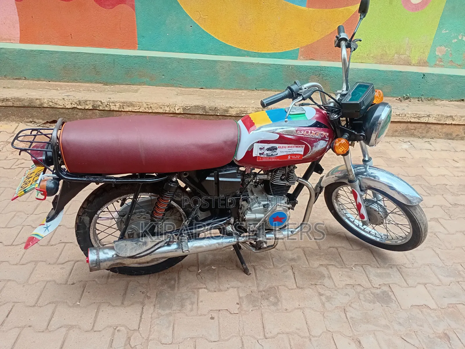 Bajaj Boxer 100 2024 Red