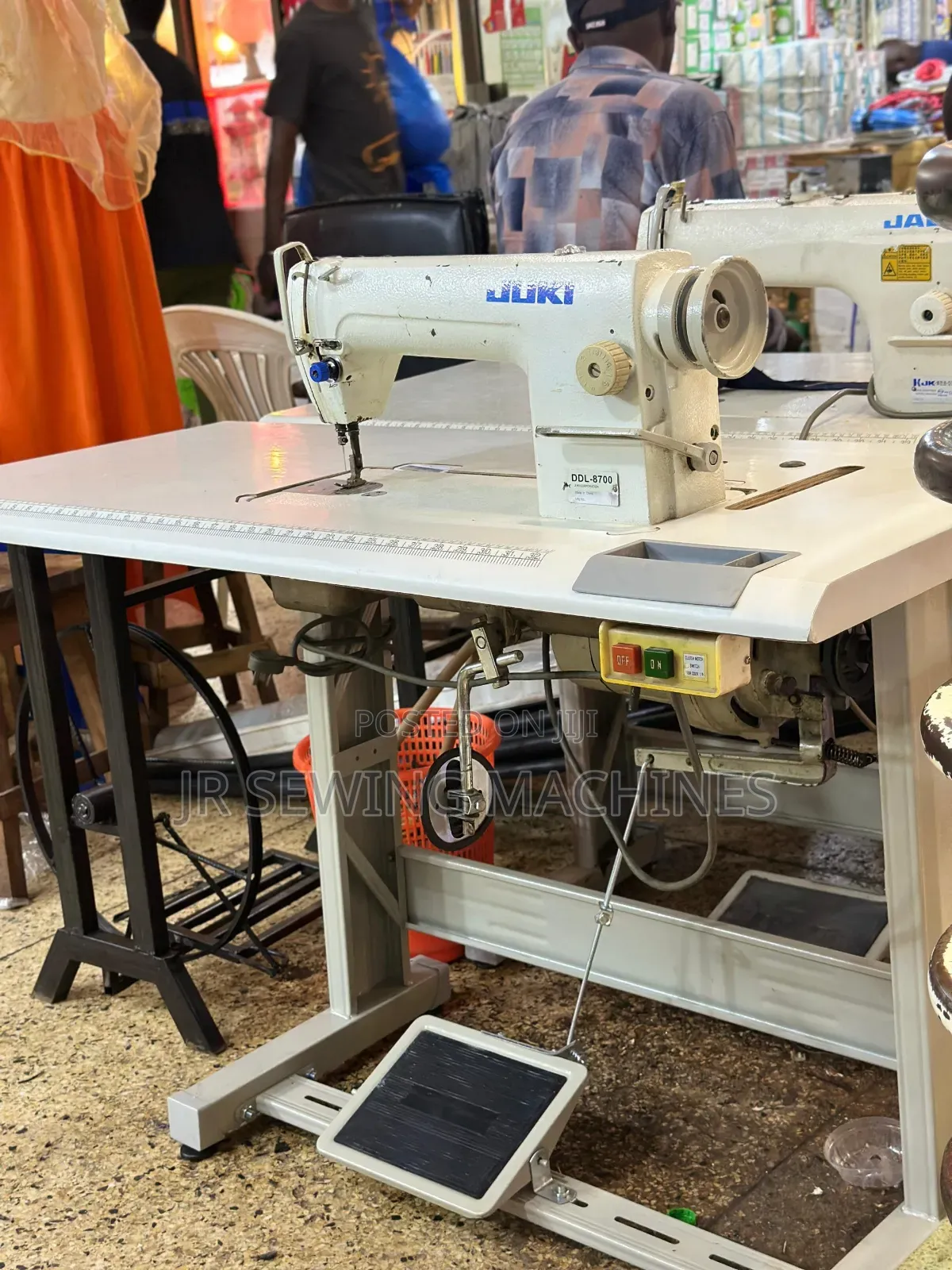 Clutch Motor Juki Industrial Sewing Machine Japan With Table