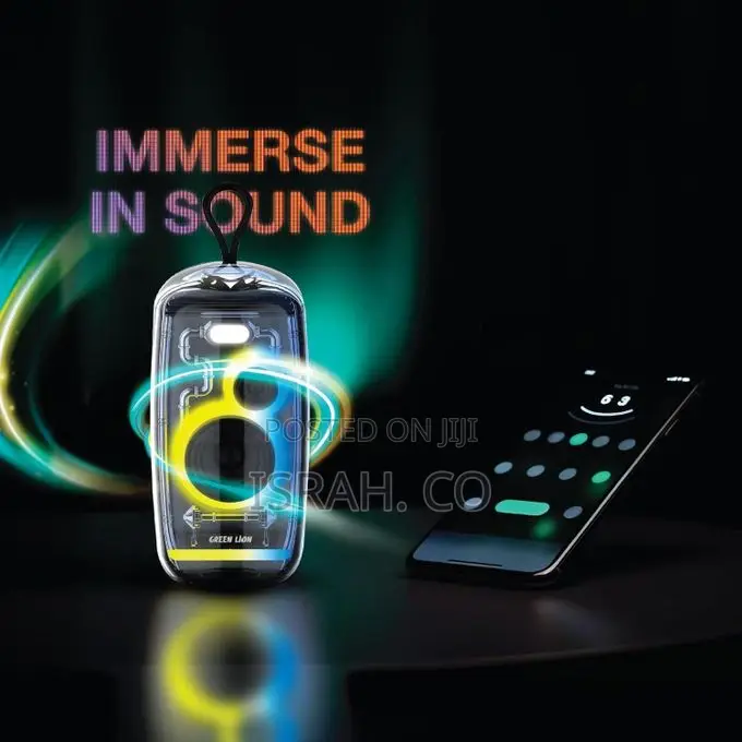 Green Lion Palma Pro Wireless Speaker With RGB Lights, Bluetooth