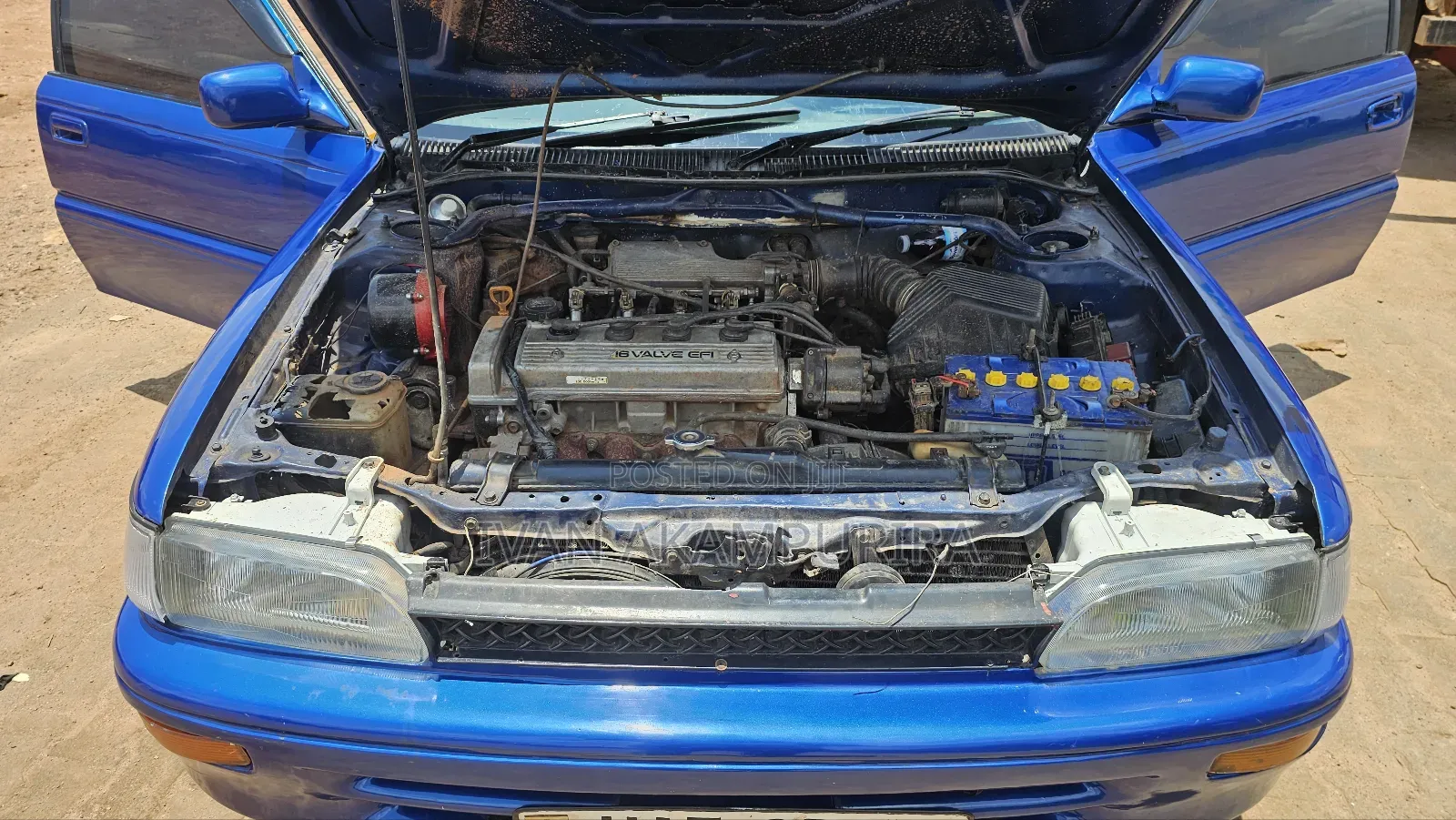 Toyota Corolla Sedan 1989 Blue