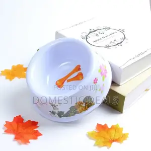 Plastic Dog Feeding Bowl