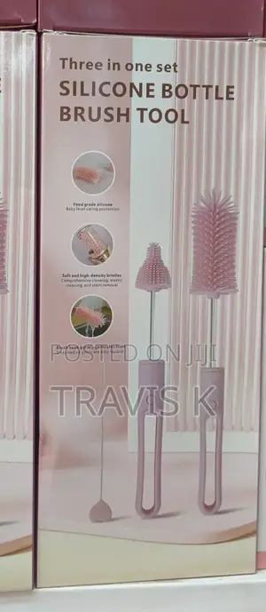 3in1 Silicone Bottle Brush Tool