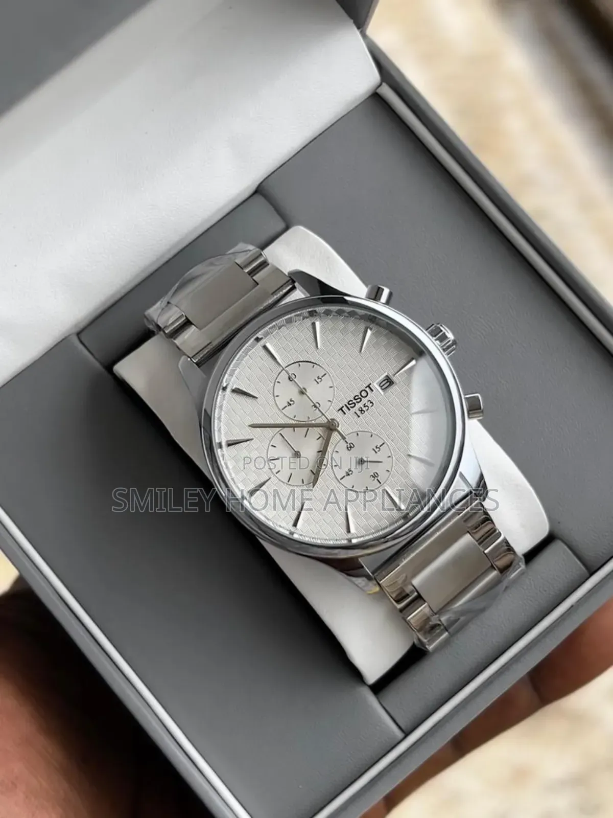 Tissot Men's Analog Wrist Time With Metallic Straps