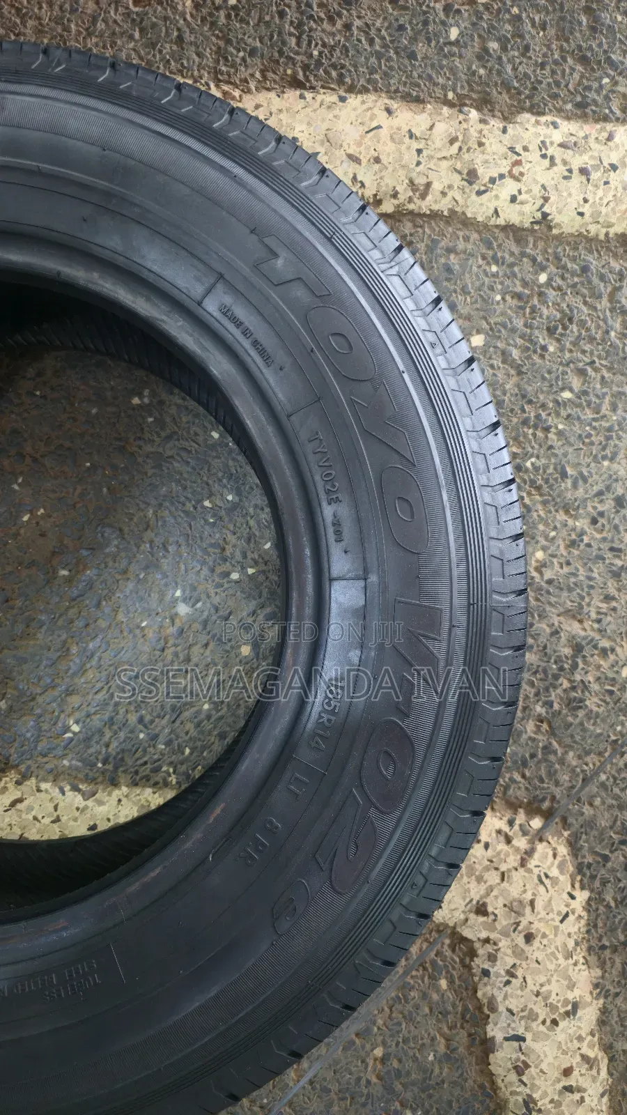 185r14 Original Toyo Foreign Used
