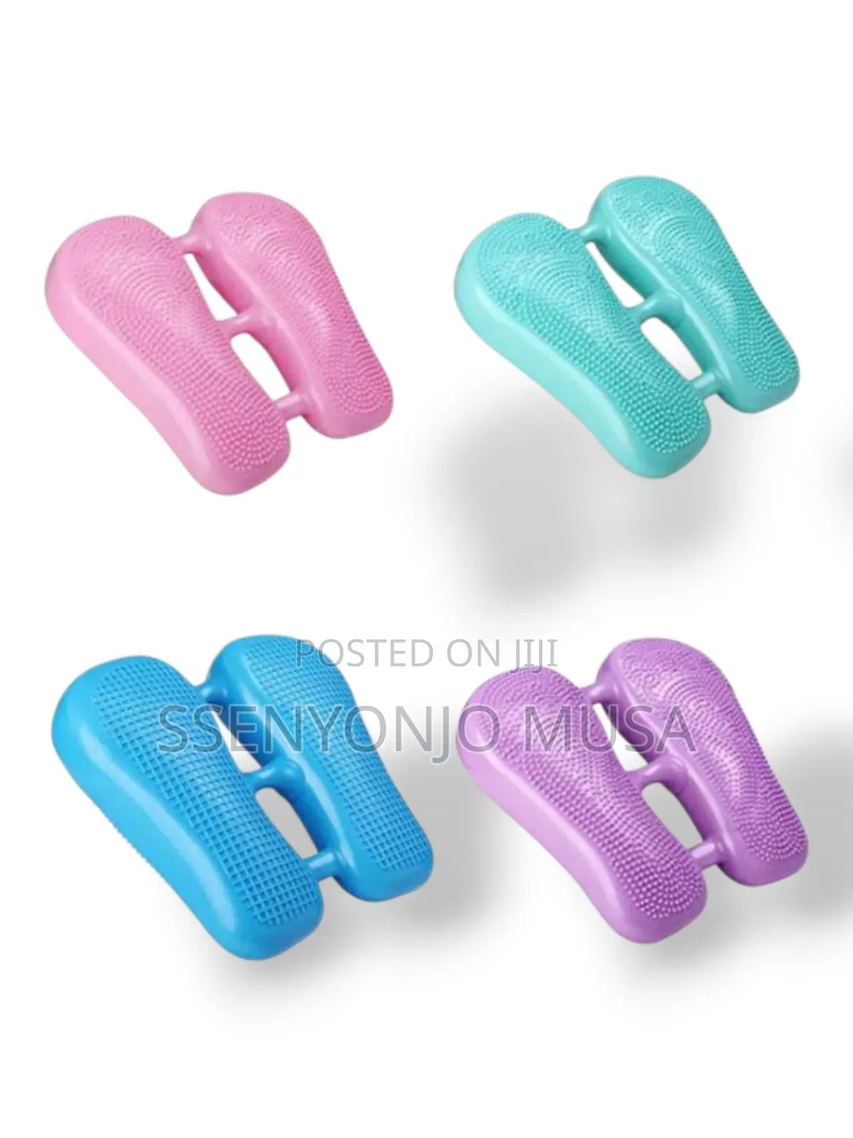 2-in-1 Portable Inflatable Stepper | Mini Balance Fitness Stepper.