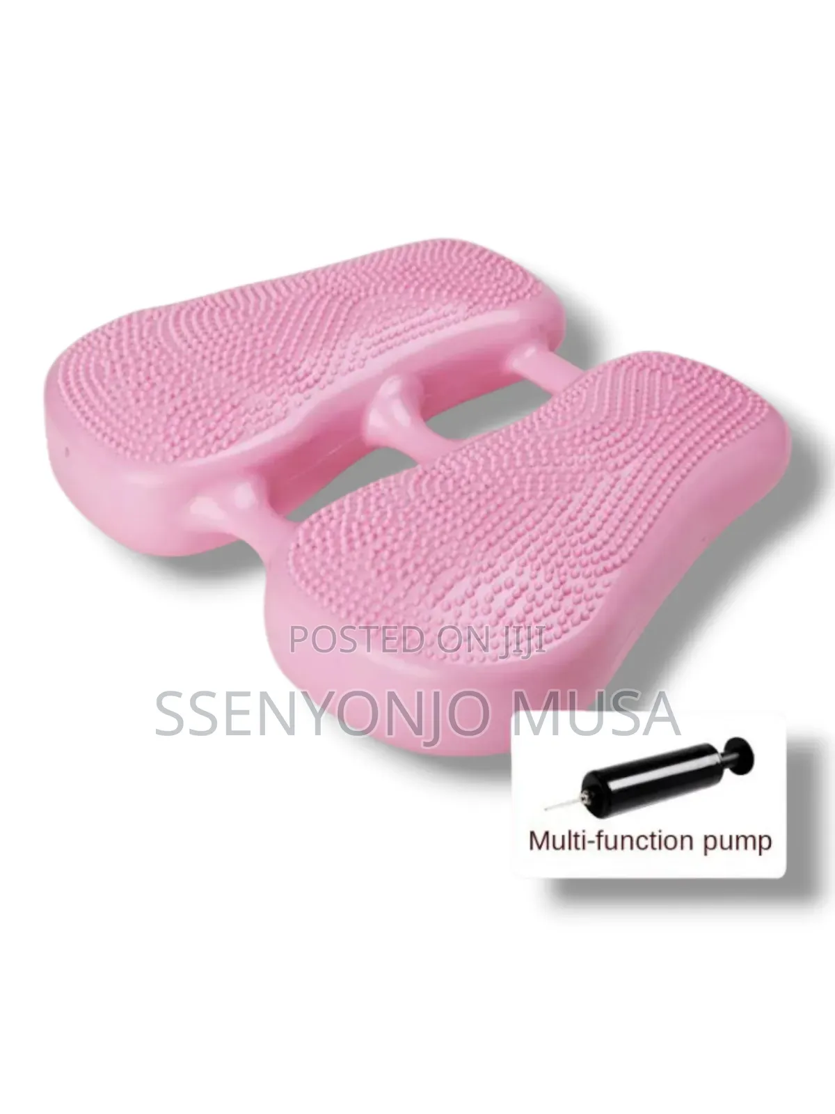 2-in-1 Portable Inflatable Stepper | Mini Balance Fitness Stepper.