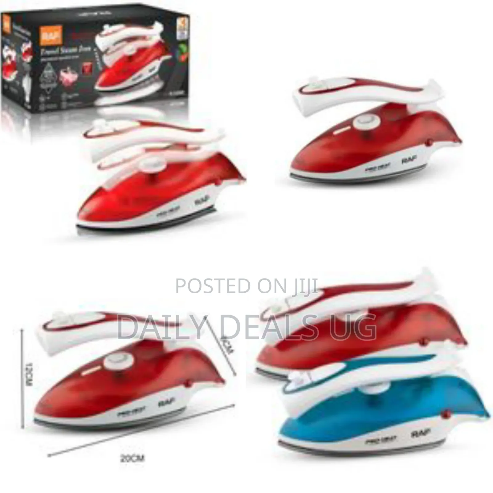 Raf Portable Commercial Ironing Equipment 800w Trekking Electric Iron