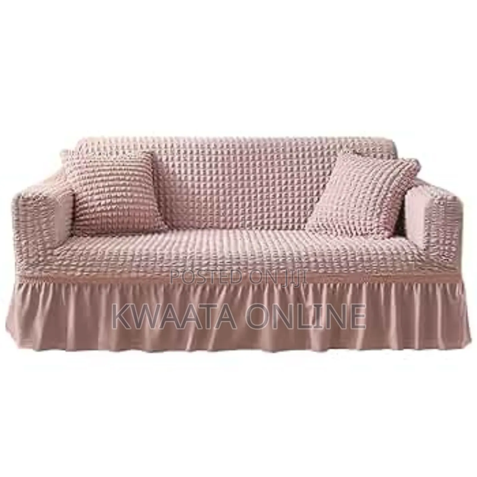 1 Piece-Triple Seater, Fabric Stretch Sofa Cover Non-Slip (140x280cm)