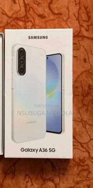 New Samsung Galaxy A36 256 GB White