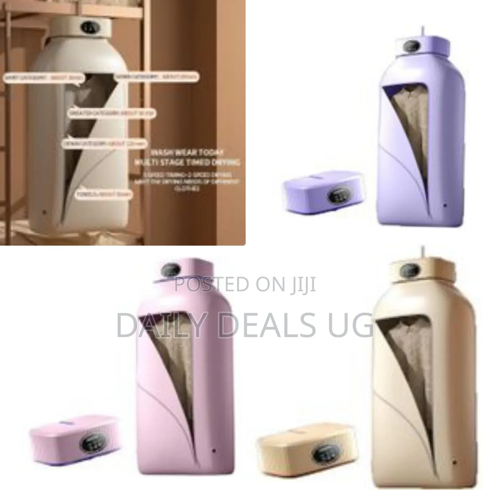 Portable Clothes Dryer, Foldable Dryer for Apartment, Rv, Travel