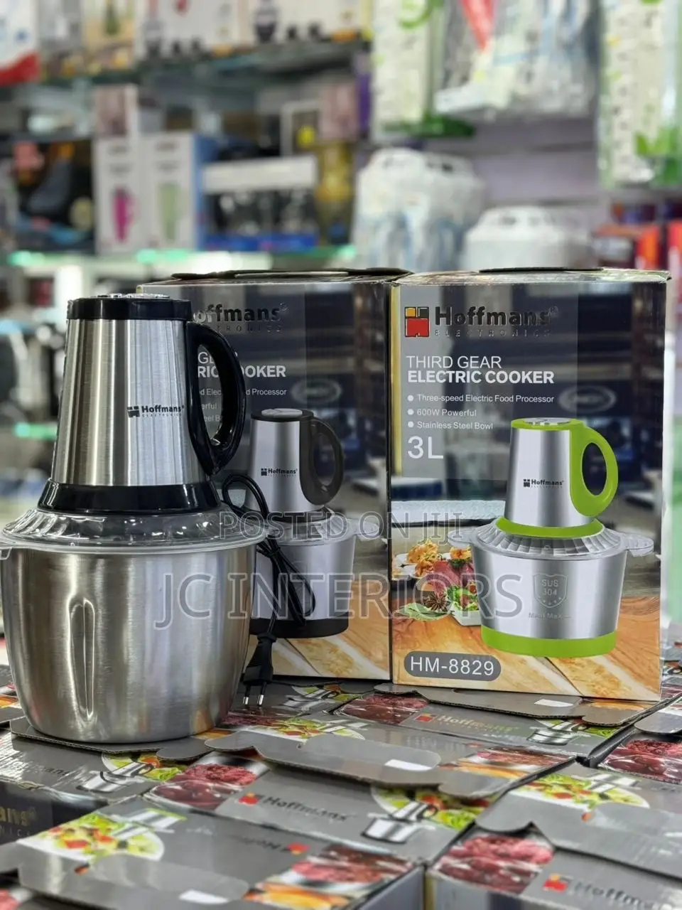 Third Gear Electric Cooker - 3l Food Chopper at 80,000/=