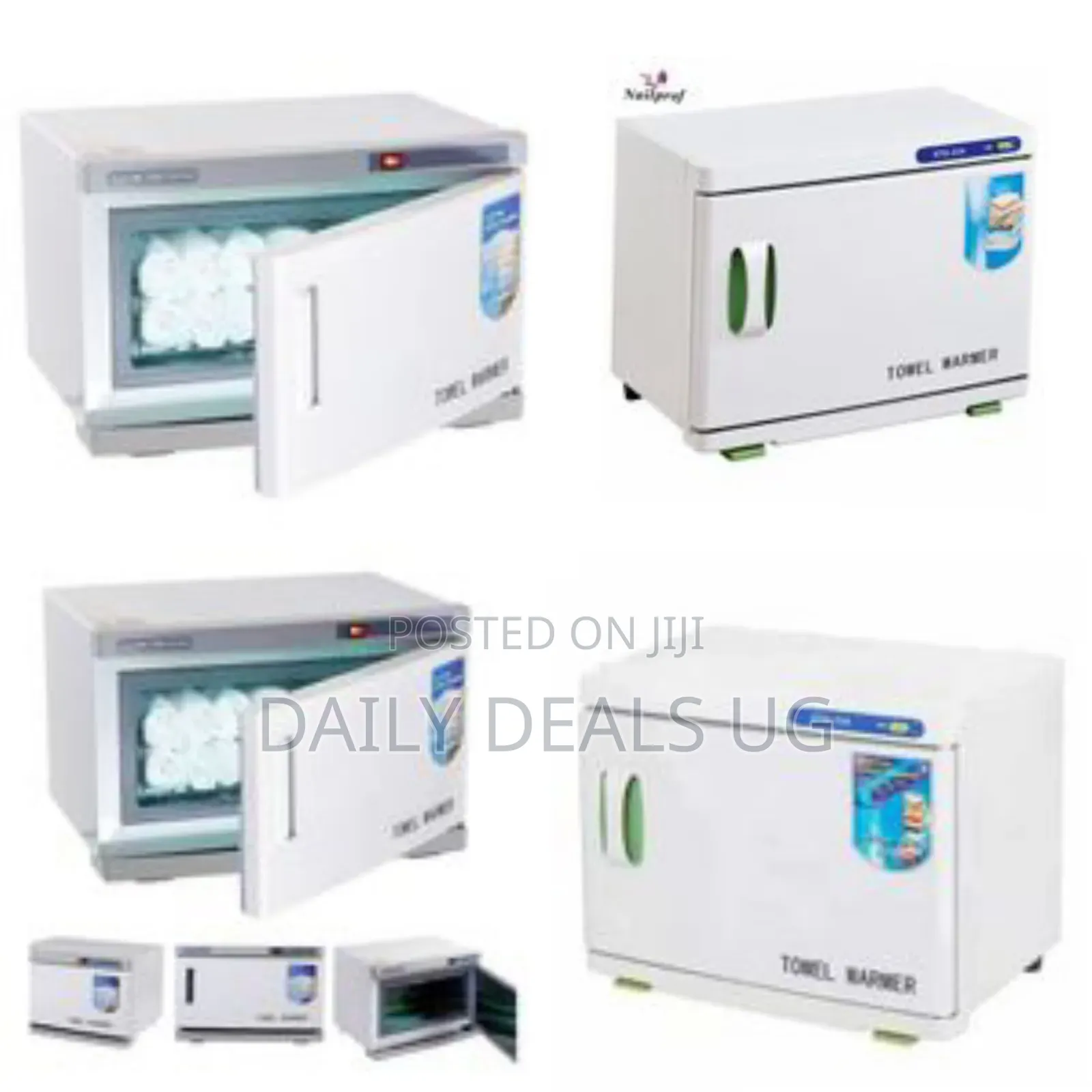 3-in-1 Uv Sterilizer Cabinet Hot Towel Warmer 16l - White