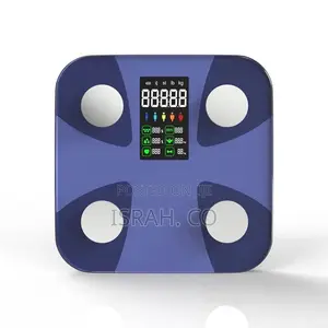LCD High Accurate Glass Body Fat Analysis Electronic Smart Scale