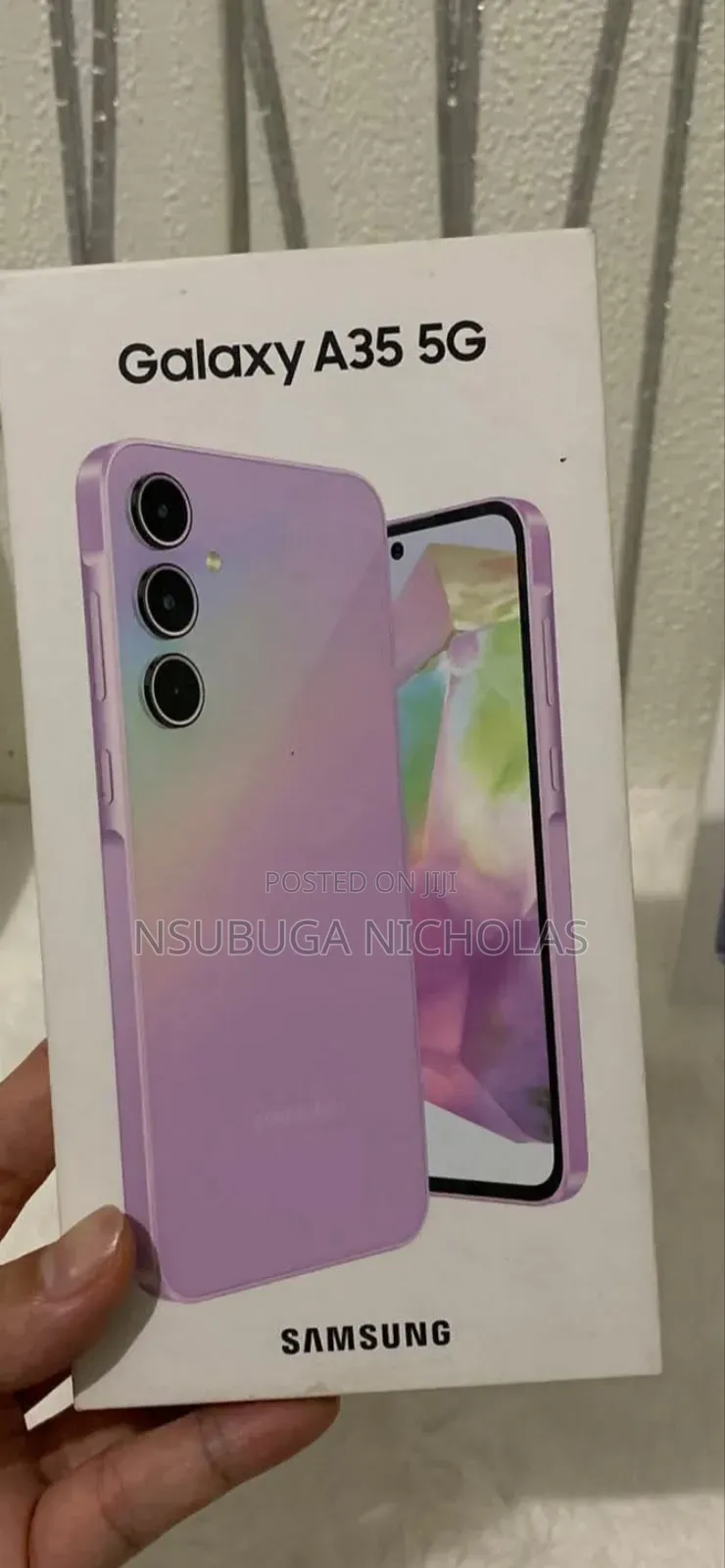 New Samsung Galaxy A35 256 GB Purple
