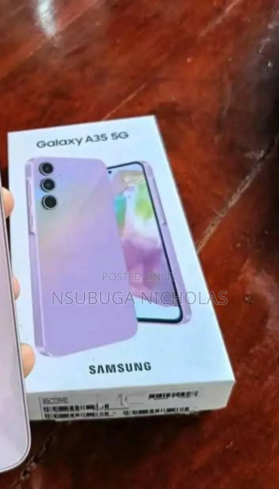 New Samsung Galaxy A35 128 GB Purple