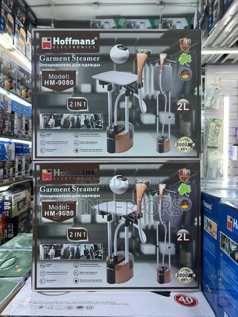 Hoffmans Garment Steamer Now Available at 200,000/=