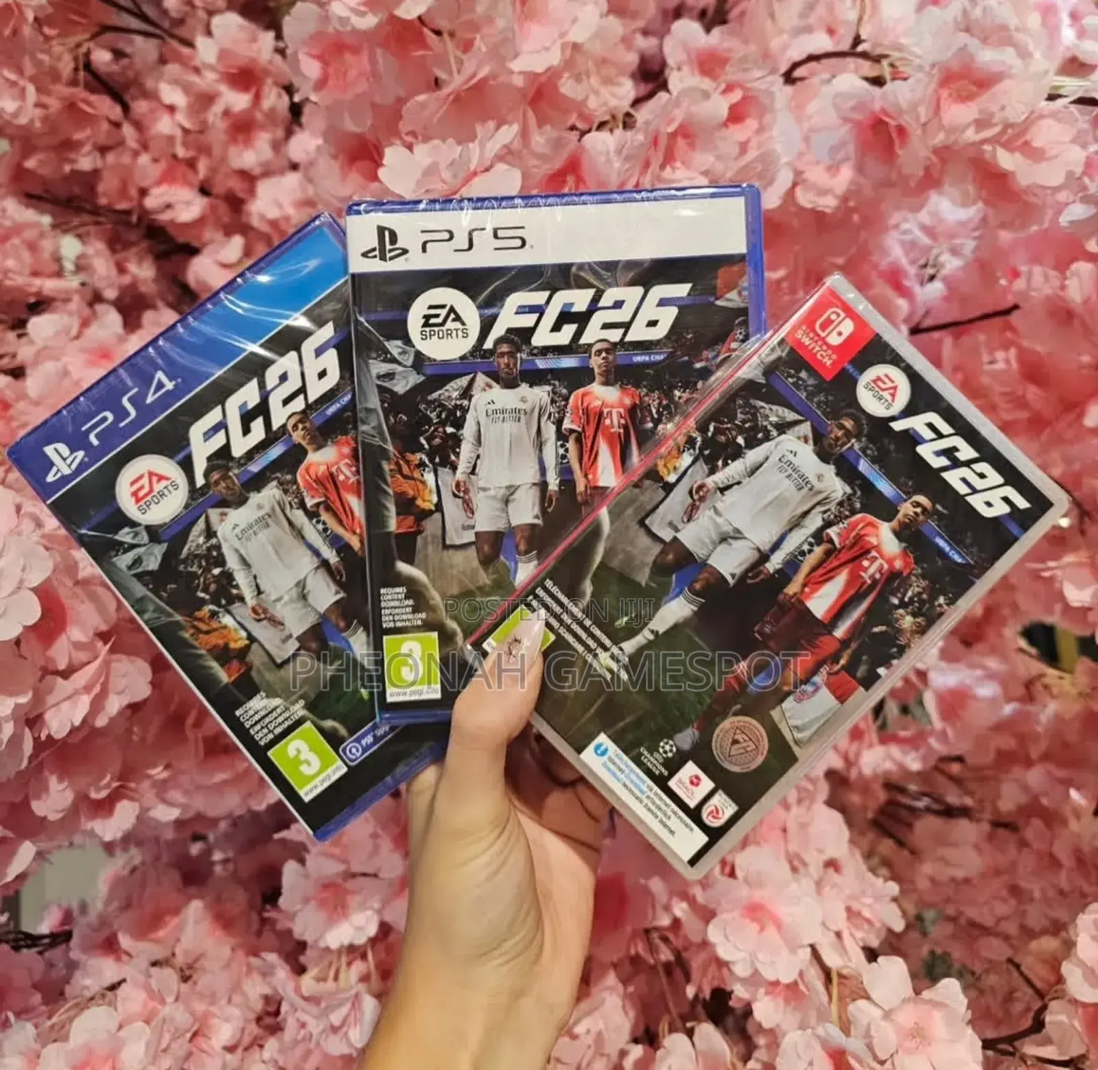 Fc26 Football Game Cd Is Available on All Platforms. Ps4, Ps5, Xbox