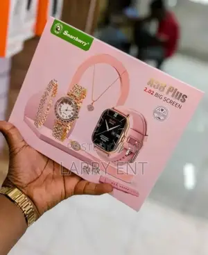 A58 Plus Ladies Smartwatch With a Full Jewelry Set . Perfect Gift .