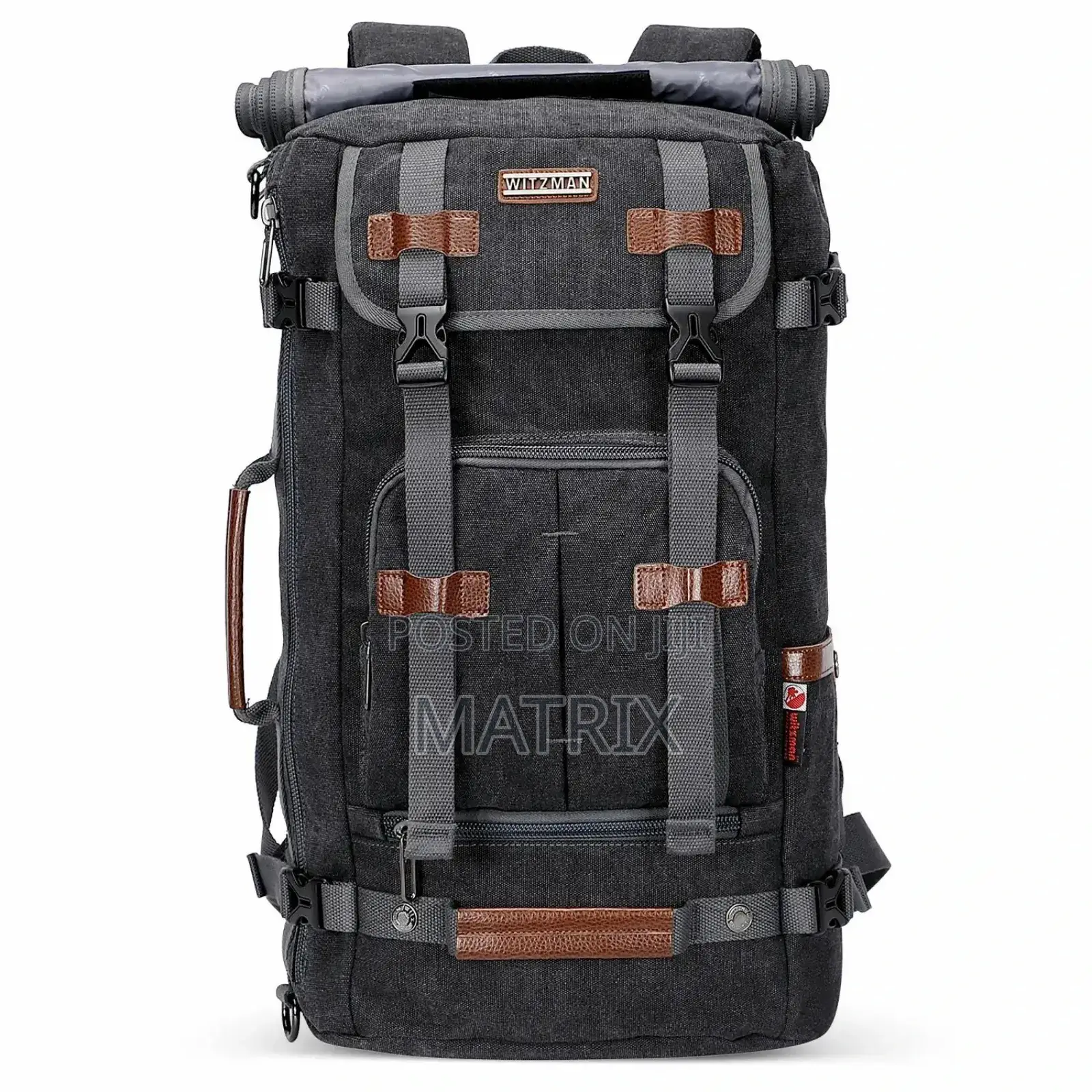 Canvas Vintage Travel Convertible Backpack Large Laptop Bags