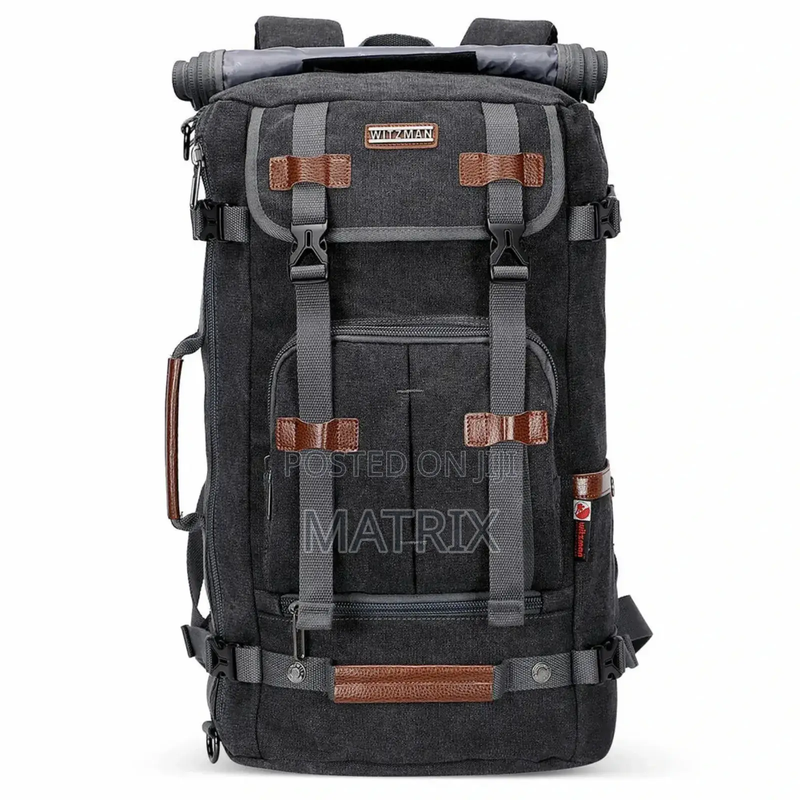 Canvas Vintage Travel Convertible Backpack Large Laptop Bags