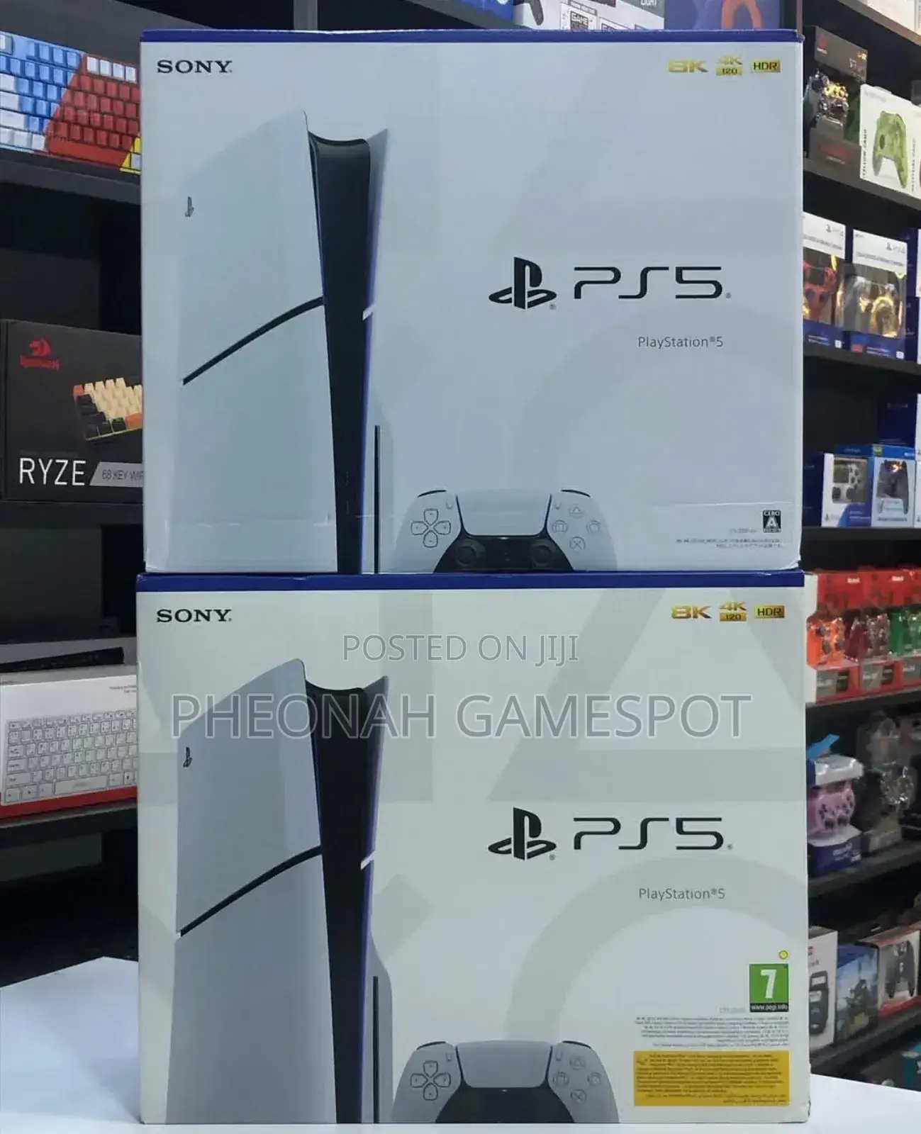 Brand New Ps5 Slim Disc Edition - Sealed in Box. Ku Beeyi Layisi