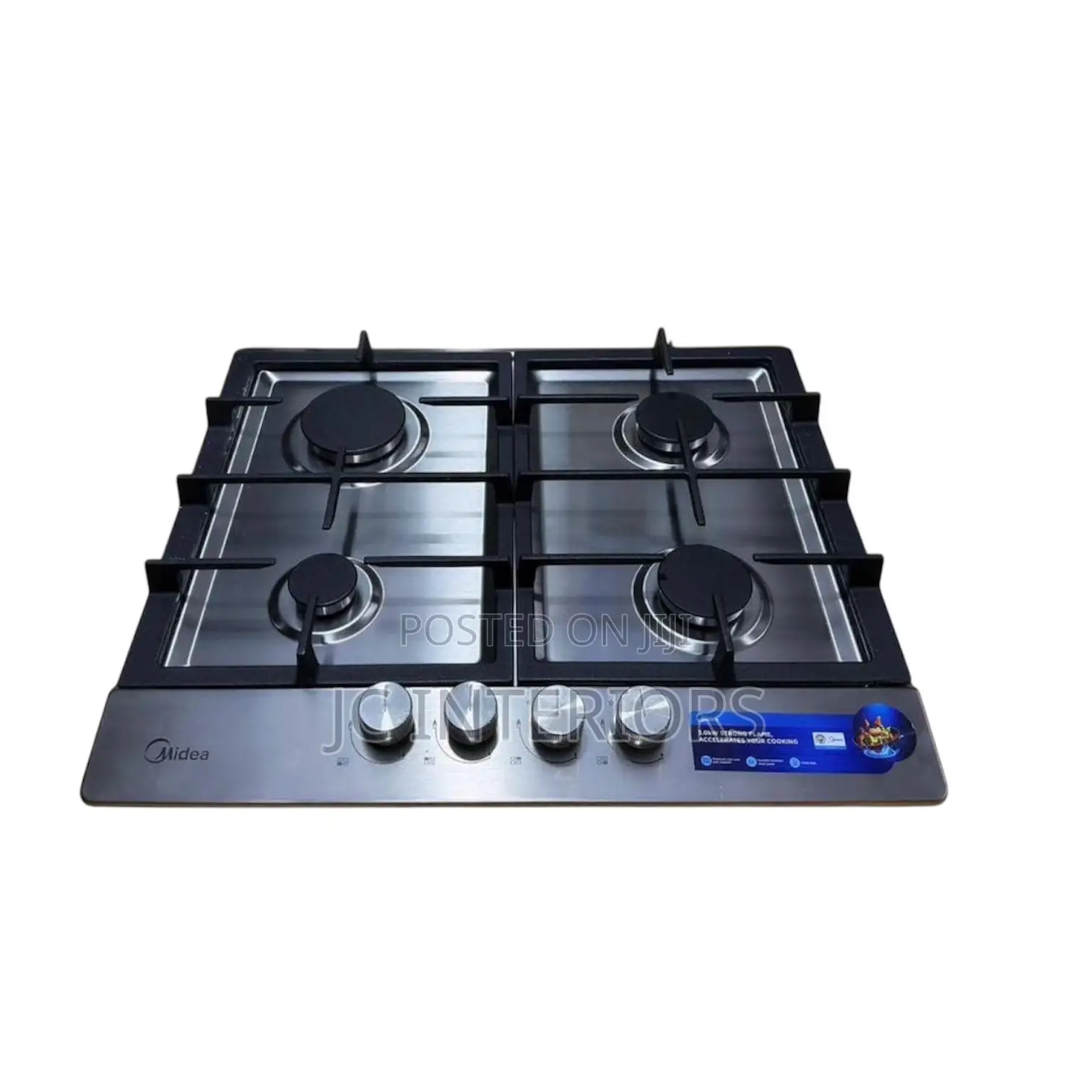 Midea 60cm 4 Burner Gas Hobb At 650,000/=