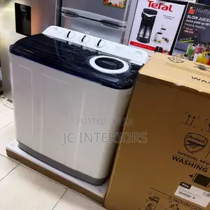 TCL 8kg Front Loader Twin Tub Washing Machine at Only 700,000/=