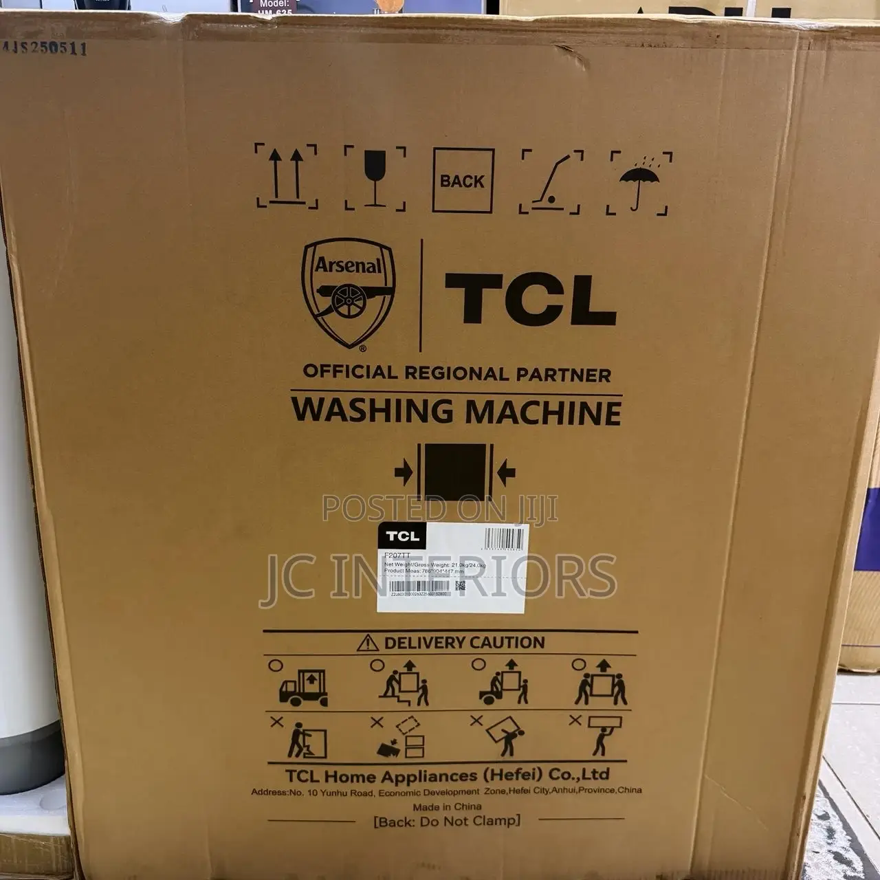TCL 8kg Front Loader Twin Tub Washing Machine at Only 700,000/=